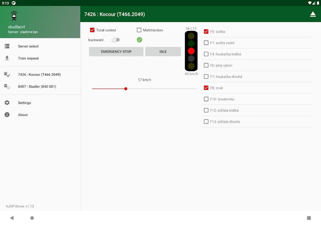 hJOP Driver screenshot